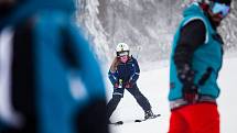 První letošní lyžování v Krkonoších