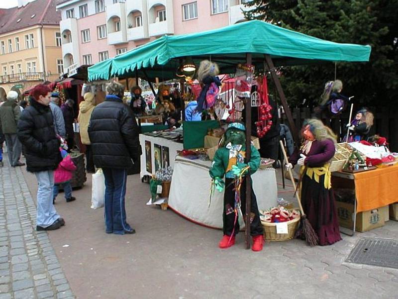 Martinský trh v Dobrušce.