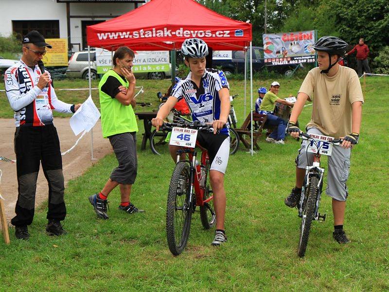 Dětský závod Malý Stalak Bike 2012