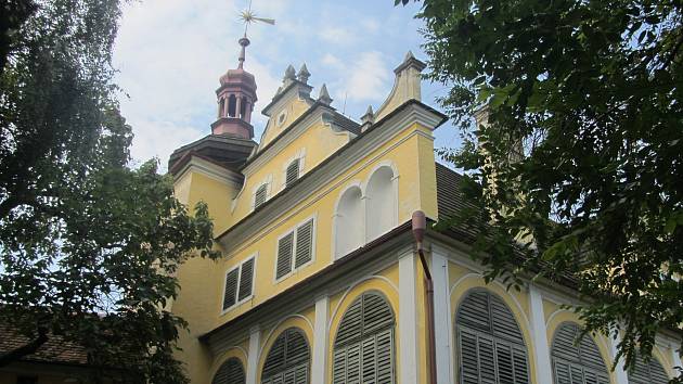 Zámecký letohrádek v Opočně. Předlohou pro jeho stavbu se stal letohrádek v pražské Staré královské oboře.