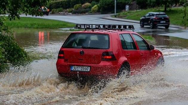 Povodně na Rychnovsku.