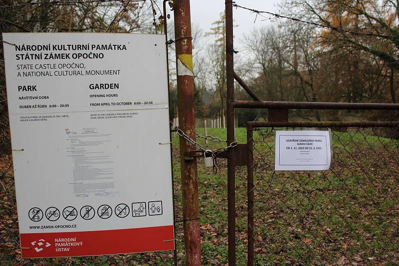 Nová štěpnice roste v sousedství zámeckého, dendrologicky velmi cenného zámeckého parku v Opočně.