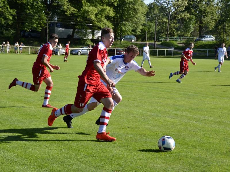 Krajský přebor ve fotbale: FK Kostelec nad Orlicí - FC Vrchlabí.