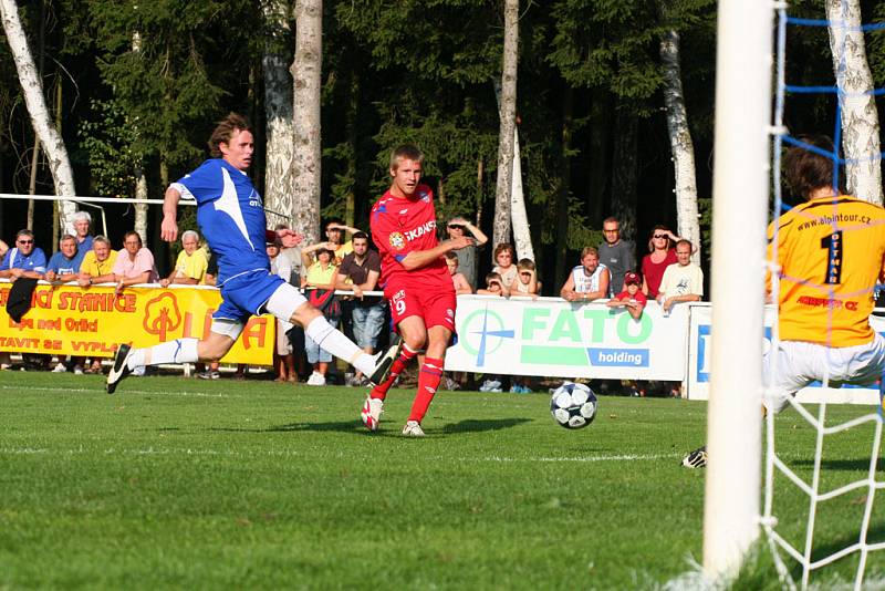 Týniště nad Orlicí vs 1. FC Brno 1:4.