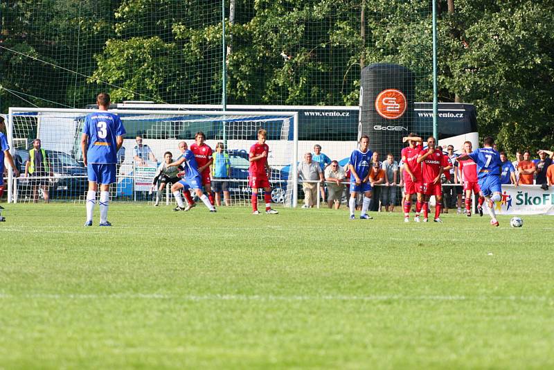 Týniště nad Orlicí vs 1. FC Brno 1:4.