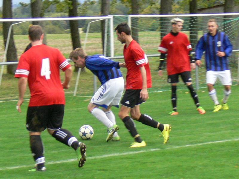 Okresní přebor II. třídy ve fotbale: Ohnišov - Zdelov.