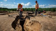 Archeologické nalezišťe u Domašína na Rychnovsku.