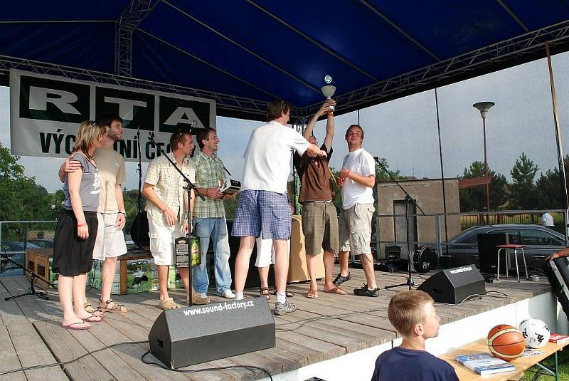 Premiérový ročník charitativního fotbalového turnaje medií RTA Cup v Přepychách. 