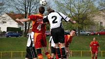 Okresní derby v krajském přeboru Rychnov - Doudleby (0:0). 