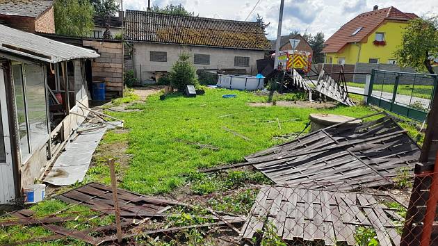 Tornádo napáchalo škody v Lokotu