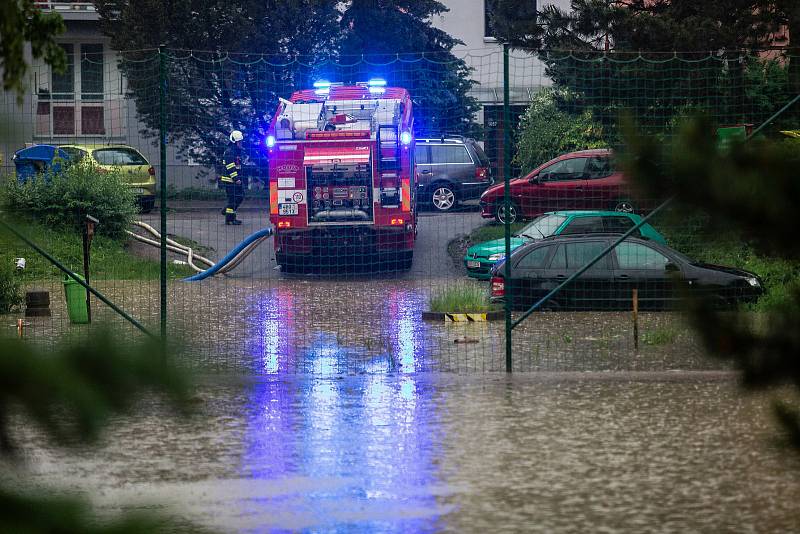 Povodně na Rychnovsku.