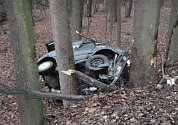 Po nehodě u Přepych zemřel řidič osobního vozidla