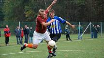 Z okresního derby krajské I. B třídy Sokol Černíkovice - Spartak Opočno (2:3). 