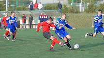 Z utkání krajského přeboru Spartak Rychnov - Nový Hradec (0:2). 