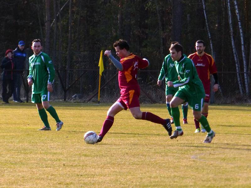 Krajská fotbalová I. B třída: Albrechtice nad Orlicí - Doudleby nad Orlicí.