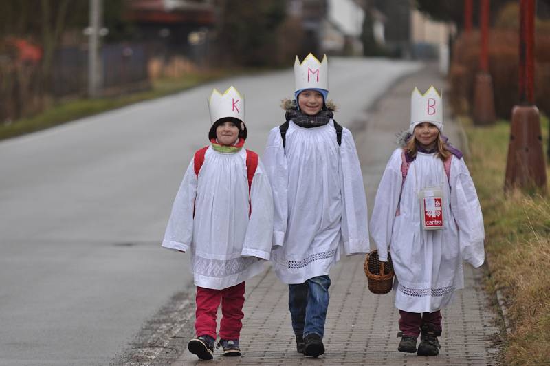 Tříkrálová sbírka na Rychnovsku.