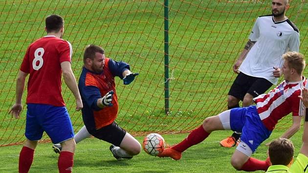 Krajský přebor ve fotbale: Rychnov nad Kněžnou - Jaroměř.