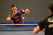 Doberská stolní tenistka Miroslava Ságlová přispěla k vítězství ve Vlašimi třemi body. 