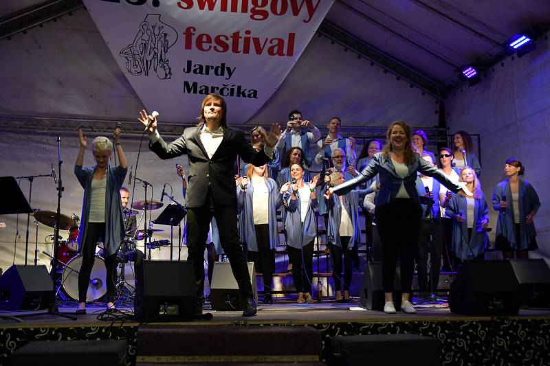 Swingový festival Jardy Marčíka v Týništi nad Orlicí.