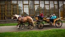 V anglický park s romantickými stavbami a vodopády nechal před dvěma stoletími přeměnit údolí Zlatého potoka pod opočenským zámkem Rudolf Josef Colloredo-Mansfeld (1772 - 1843). Oslavy kulatého výročí parku se staly součástí Víkendu otevřených zahrad.