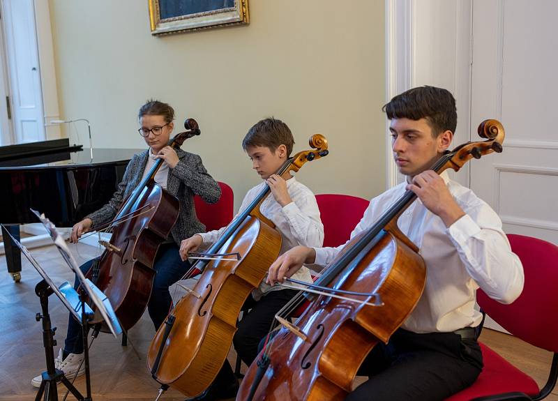 Koncert 64. ročníku Kocianovy houslové a 27. ročníku Heranovy violoncellové soutěže.