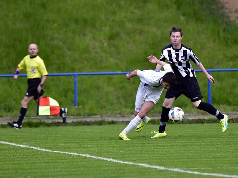 Krajský přebor ve fotbale: Kostelec nad Orlicí - Červený Kostelec.