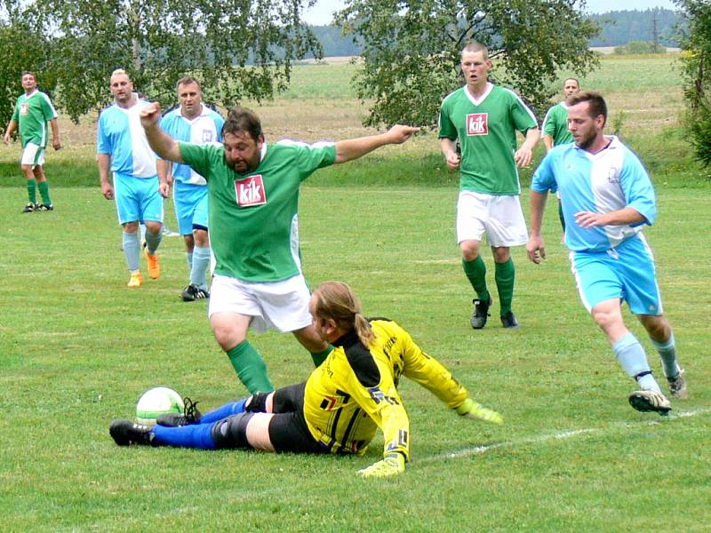 Okresní přebor IV. třídy ve fotbale: Křovice - Olešnice v Orlických horách.