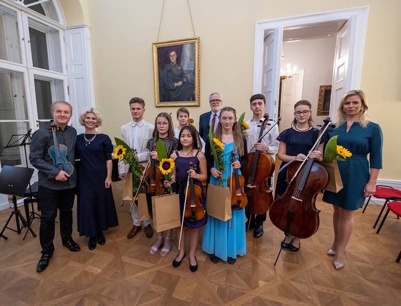 Koncert 64. ročníku Kocianovy houslové a 27. ročníku Heranovy violoncellové soutěže.