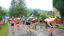 Závod na kolečkových lyžích Orlický Rollerski Cup ozdobily traťové rekordy.