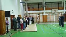 Opočenská střední škola včera otevřela zrekonstruovanou tělocvičnu. Prostory by mohly mládež motivovat ke sportování