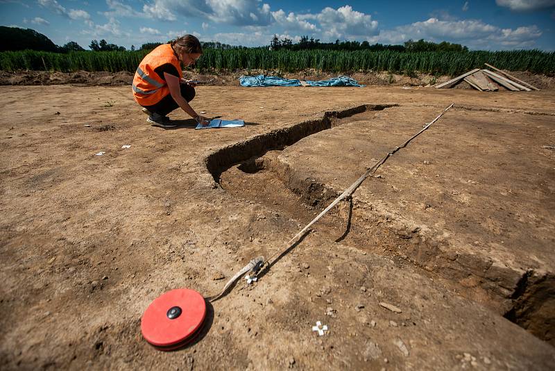 Archeologické nalezišťe u Domašína na Rychnovsku.