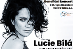 Pozvánka na benefiční koncert Lucie Bílé.