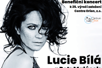 Pozvánka na benefiční koncert Lucie Bílé.