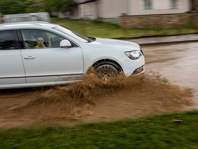 Přívalové deště na Rychnovsku.