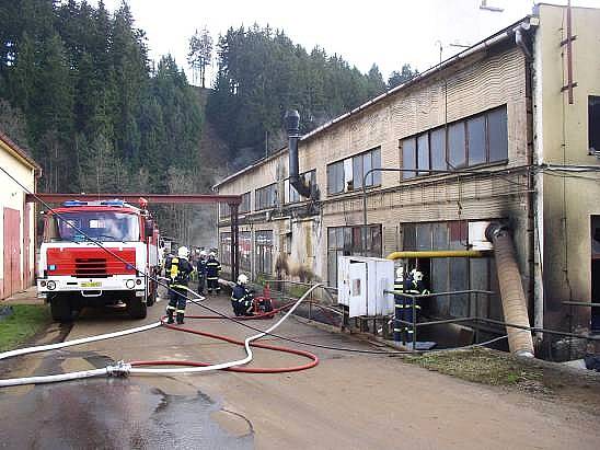 Zásah jednotek ve Skuhrově n. B.