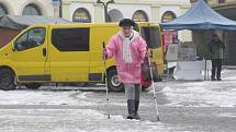 Někteří chodci pondělní ledovku odnesli svým zdravím. Pády jsou nebezpečné především pro starší lidi a důchodce.  