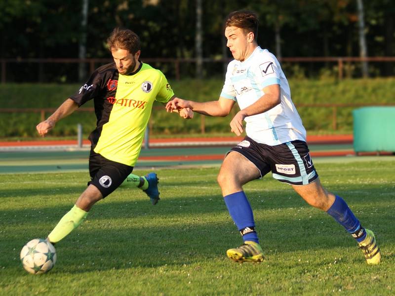 Krajský přebor ve fotbale: MFK Nové Město nad Metují - FC Spartak Rychnov nad Kněžnou.