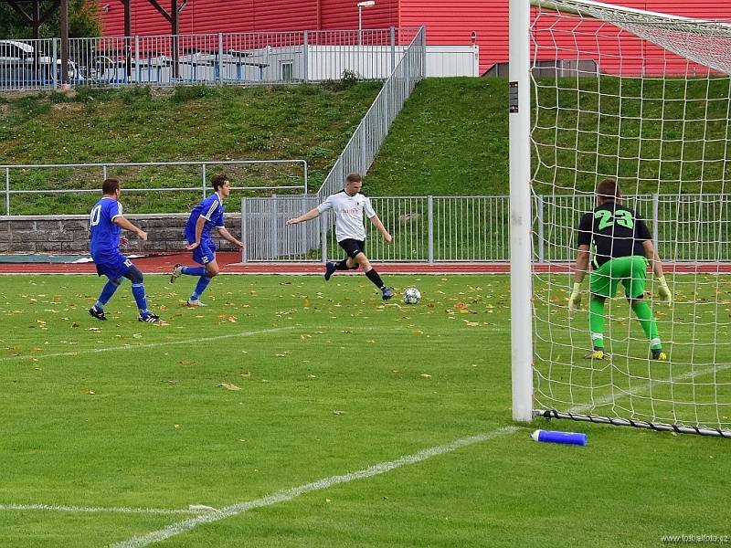 Jaroslav Švarc (v bílém), FC Spartak Rychnov nad Kněžnou.