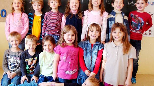 První třída Církevní základní školy Borohrádek