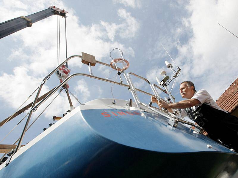 Námořník z české kotliny chce pokořit rekord