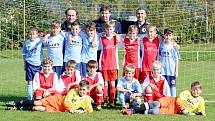 Výběr fotbalistů OFS Rychnov nad Kněžnou U11 ve Rtyni v Podkrkonoší.