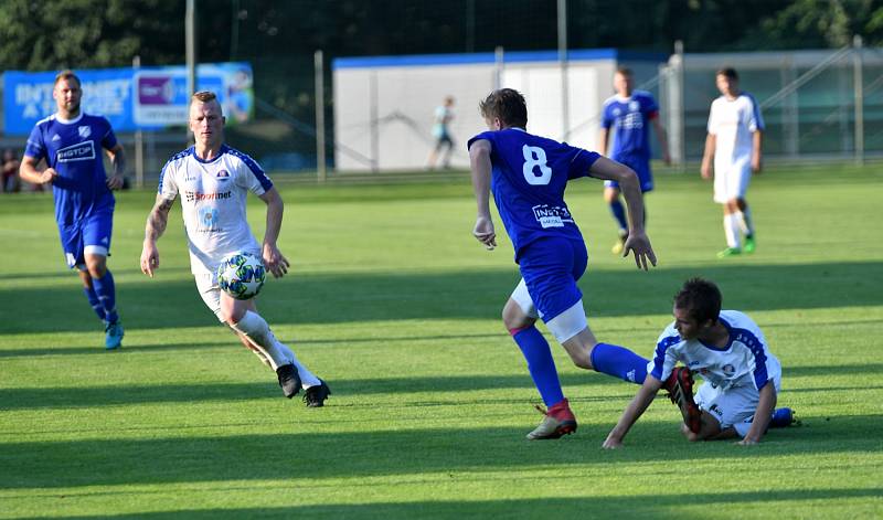 Fotbalový Pohár hejtmana: SK Týniště nad Orlicí - FK Kostelec nad Orlicí.