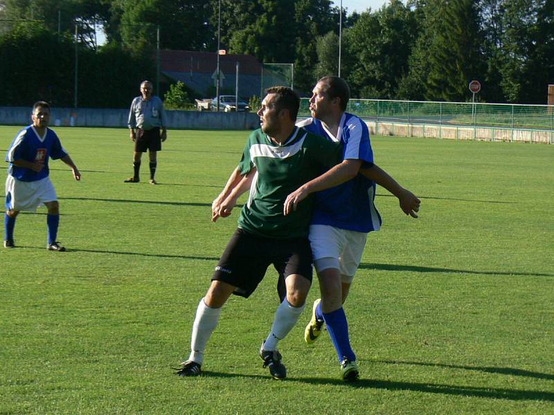 Dobrušská rezerva v prvním kole Poháru OFS vyřadila favorizované Křivice. 