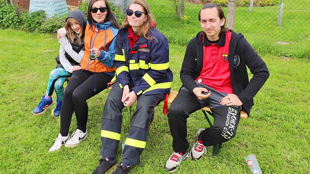 Mezinárodní česko-polský projekt Soupeření mladých hasičů bez hranic v Rokytnici v Orlických horách.