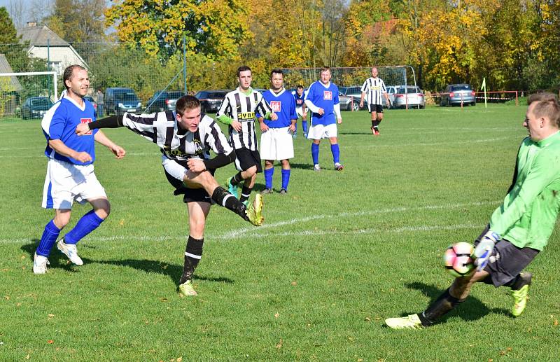 Okresní přenor III. třídy ve fotbale: Javornice B - Dobruška B.