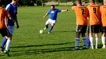 Okresní přebor IV. třídy ve fotbale: Křovice - Domašín.