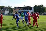 Přestože fotbalisté Týniště nad Orlicí v souboji s nováčkem z Úpice v Olšině prohrávali od 13. minuty brankou zkušeného Karla Havlíčka, po přestávce výrazně přidali a nakonec se po zásluze radovali z výhry 3:1. 