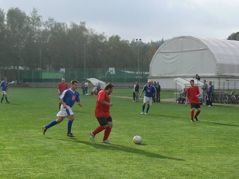 Fotbalové utkání Dobruška C - Křovice