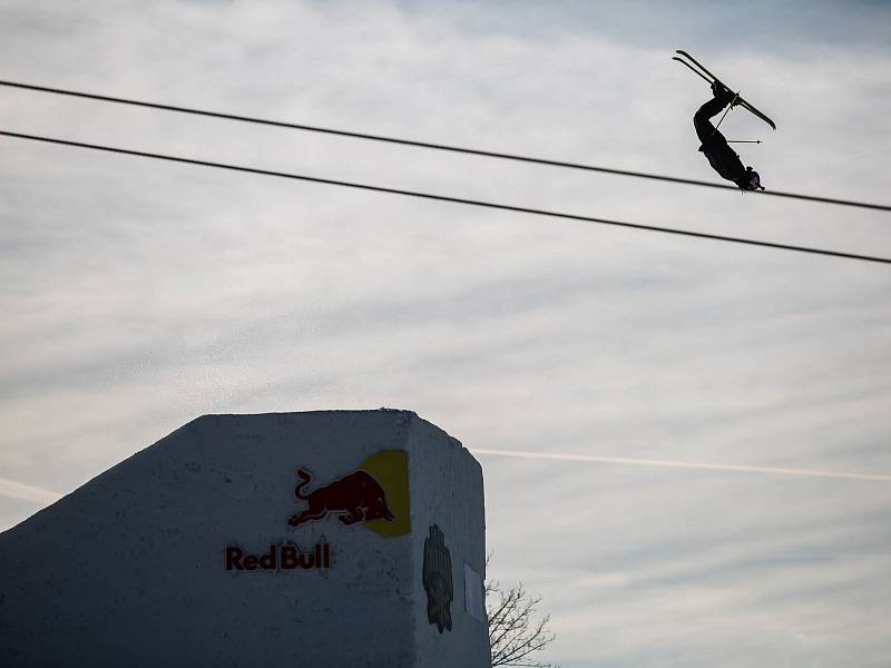 Free ski závody Soldiers 2K18 v Deštném v Orlických horách.