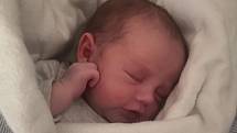 Dominik Hyršal se narodil 7. 1. 2021. Měřil 51 cm a vážil 3 420 g. Hrdí rodiče jsou z Miletína.
